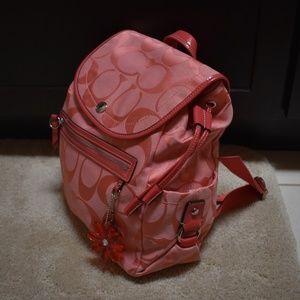 Coach Bags - Pink Coach Backpack NWOT Coach Bags - Pink Coach Backpack NWOT